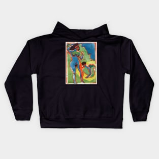 Bathing Women Kids Hoodie